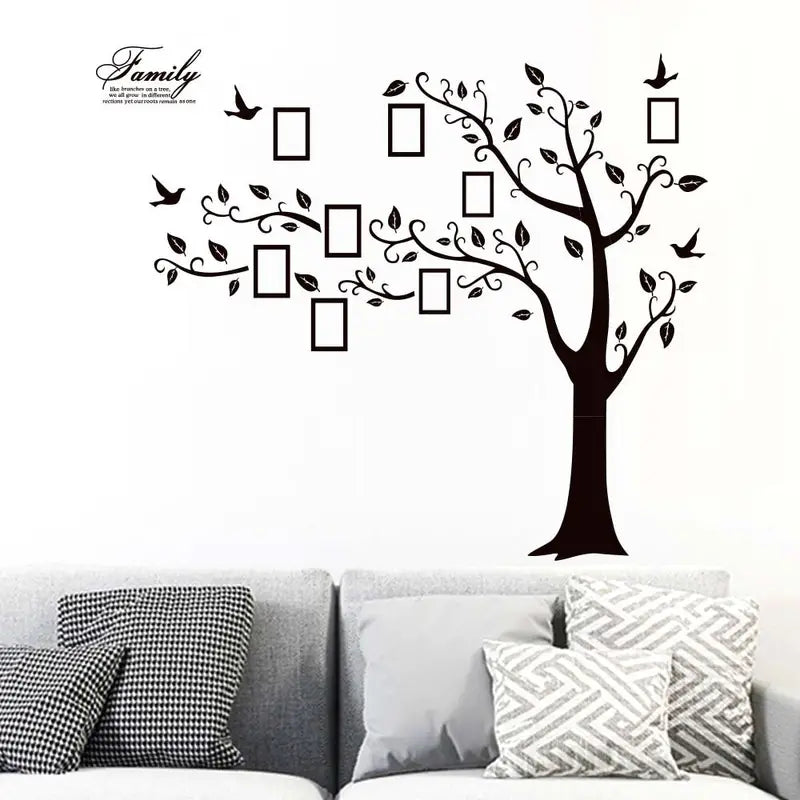 Black Wallpaper Removable Memory Tree Photo Wallpaper