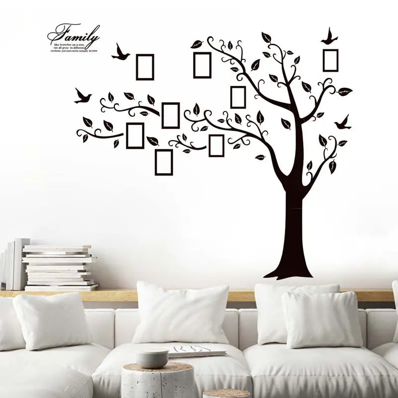 Black Wallpaper Removable Memory Tree Photo Wallpaper