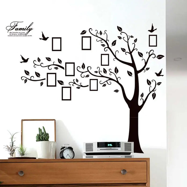 Black Wallpaper Removable Memory Tree Photo Wallpaper